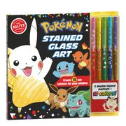 Klutz Pokémon Stained Glass art Craft kit