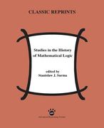 Studies in the History of Mathematical Logic (en Inglés)