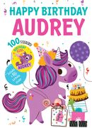 Happy Birthday Audrey (en Inglés)