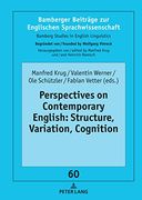 Perspectives on Contemporary English: Structure, Variation, Cognition (en Inglés)