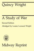 A Study of war (Midway Reprint) (en Inglés)