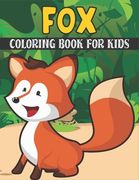 Fox Coloring Book For Kids: 50 Baby Fox Coloring Pages (en Inglés)