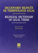 Diccionario bilingüe de terminologia legal Inglés-Español/Español-Inglés (6ª ed. (Bibl. Comares Ciencia Juridica)