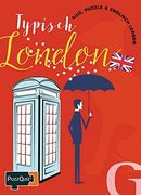 Puzzquiz - Typisch London: Quiz, Puzzle & Englisch Lernen / Sprach- und Reisespiel (en Inglés)