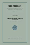 Grammar of the Sentani Language: With Specimen Texts and Vocabulary (en Inglés)
