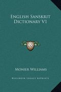 english sanskrit dictionary v1 (en Inglés)