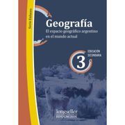 Geografia 3 Longseller Serie Enlaces el Espacio Geografico Argentino en el Mundo.