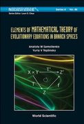 elements of the mathematical theory of evolutionary equations in banach spaces (en Inglés)
