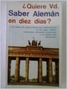 Saber Aleman en Diez Dias - Sopena - Sopena Espanola