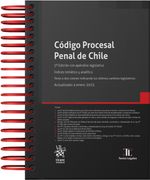 Código Procesal Penal de Chile 2025 5ª Edición con apéndice legislativo. Índices temático y analítico (in Spanish)