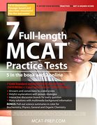 7 Full-Length Mcat Practice Tests: 5 in the Book and 2 Online, 1610 Mcat Practice Questions Based on the Aamc Format