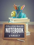 College Ruled Notebook - 5 Subject (en Inglés)