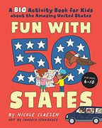 Fun With 50 States: A big Activity Book for Kids About the Amazing United States (en Inglés)