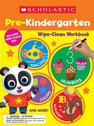 Scholastic Pre-K Wipe-Clean Workbook (en Inglés)