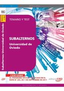 Subalternos de la Universidad de Oviedo. Temario y Test (Colección 1630)