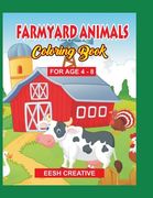 Farmyard Animal Coloring Book (en Inglés)
