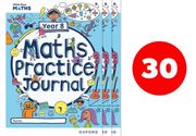 White Rose Maths Practice Journals Year 8 Workbooks: Pack of 30