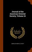Journal of the American Oriental Society, Volume 16 (en Inglés)