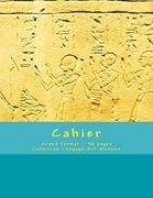 Cahier - Grand Format - 48 pages - Collection Langage-Art-Histoire: Design Original 4 (en Francés)