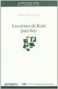 Lecciones de Kant Para hoy