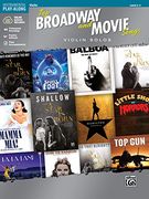 Top Broadway & Movie Songs Instrumental Solos: Violin Solos, Book & Online Audio/Software/PDF (en Inglés)