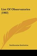 list of observatories (1902) (en Inglés)