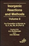 inorganic reactions and methods, the formation of bonds to n, p, as, sb, bi (part 2)