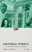Lecciones Preliminares de Filosofia / sc 164