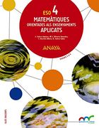 Matemàtiques orientades als ensenyaments aplicats 4. (Aprendre és créixer en connexió)