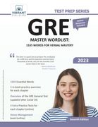 Gre Master Wordlist: 1535 Words for Verbal Mastery (Test Prep Series) (en Inglés)