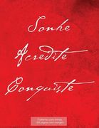 Caderno com linhas 120 páginas com margem: Caderno com capa como pergaminho vermelho, caderno com linhas e com margem, perfeitamente encadernado, idea (en Portugués)