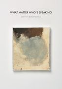 What Matters Who's Speaking: Residue (Delere Press)