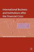 International Business and Institutions After the Financial Crisis (en Inglés)
