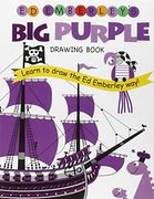 ed emberley´s big purple drawing book (en Inglés)