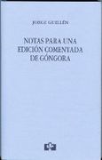 Notas para una edición comentada de Góngora (COEDICIONES)