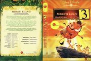 Disney Mbreti Luan 3 Hakuna Matata dvd in Albanian (en Inglés)