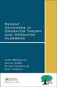 Recent Advances in Operator Theory and Operator Algebras (en Inglés)