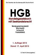 HGB - Handelsgesetzbuch mit Seehandelsrecht (en Alemán)
