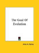 the goal of evolution (en Inglés)