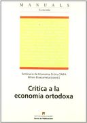 Crítica a la economía ortodoxa (Manuals de la UAB)