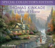 Thomas Kinkade Special Collector's Edition 2027 Deluxe Wall Calendar with Print: Lights of Home (en Inglés)