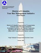 District of Columbia Tour Bus Management Initiative: Final Report (en Inglés)