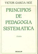 Principios de Pedagogia Sistematica