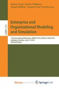 Enterprise and Organizational Modeling and Simulation (en Inglés)