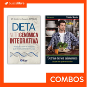 PACK DETRAS DE LOS ALIMENTOS + DIETA NUTRIGENOMICA INTEGRATIVA (in Spanish)