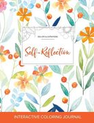 Adult Coloring Journal: Self-Reflection (Sea Life Illustrations, Springtime Floral) (en Inglés)
