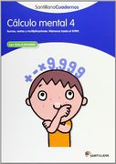 CALCULO MENTAL 4 SANTILLANA CUADERNOS