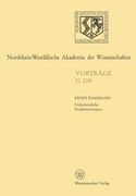 Nordrhein-Westfälische Akademie Der Wissenschaften: Geisteswissenschaften Vorträge - G 339 (en Alemán)