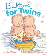 bathtime for twins