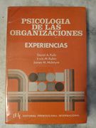Psicologia de las organizaciones: experiencias